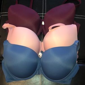 Set of 3 Wear Everywhere Push up Bras